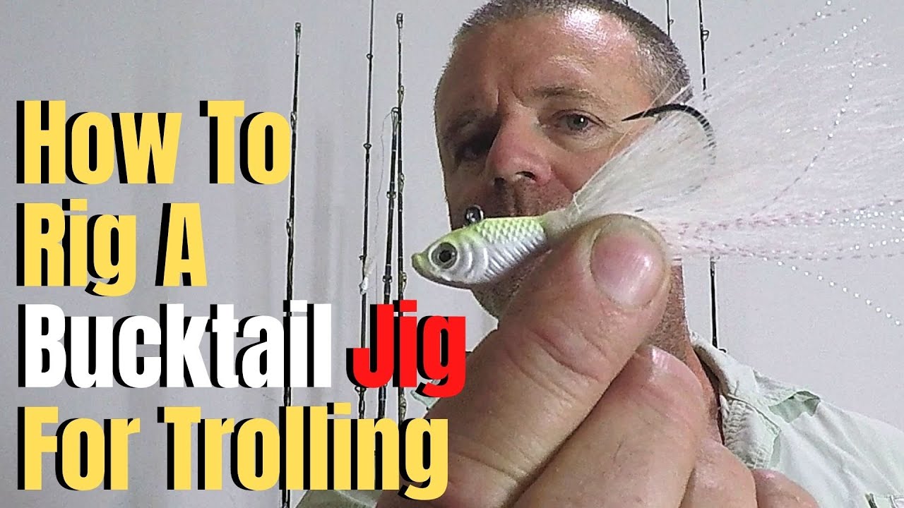 How To Rig a BUCKTAIL JIG for TROLLING