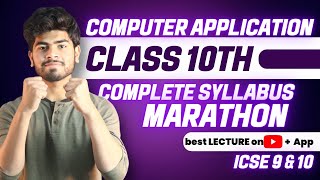 ICSE Class 10th Computer Complete Syllabus Marathon | ICSE 9 & 10 | Java Programming Basics