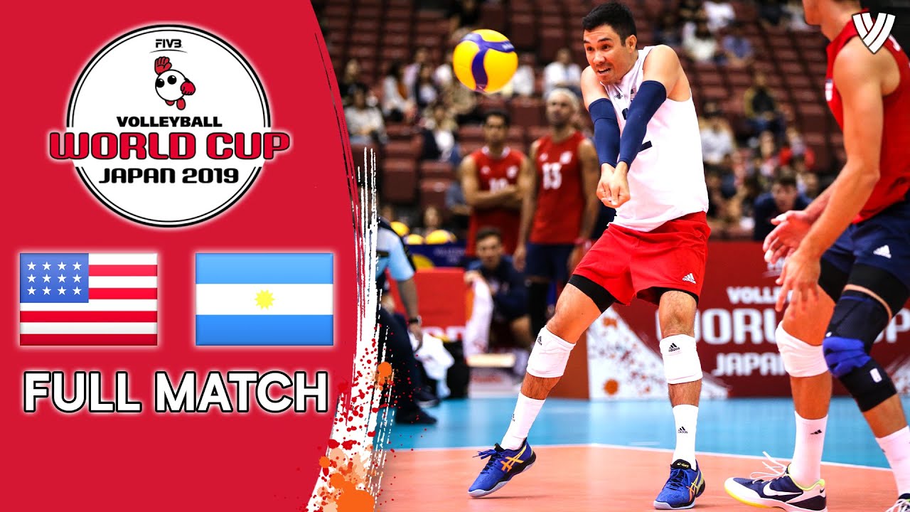 USA 🆚  Argentina - Full Match | Men’s Volleyball World Cup 2019