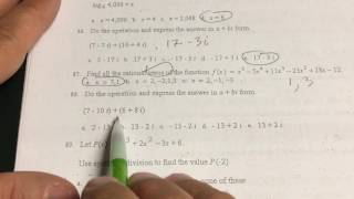 Precalc midterm review part 3