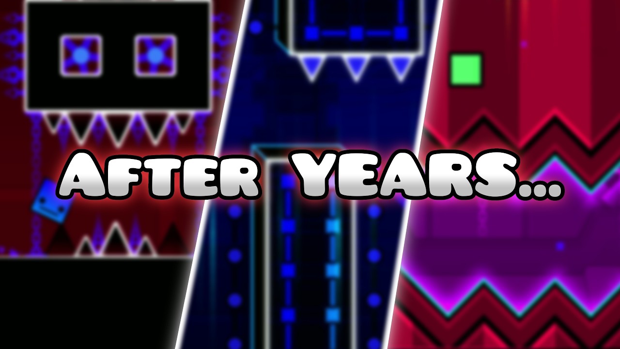 After YEARS… I Finally Beat These Geometry Dash Level's - YouTube