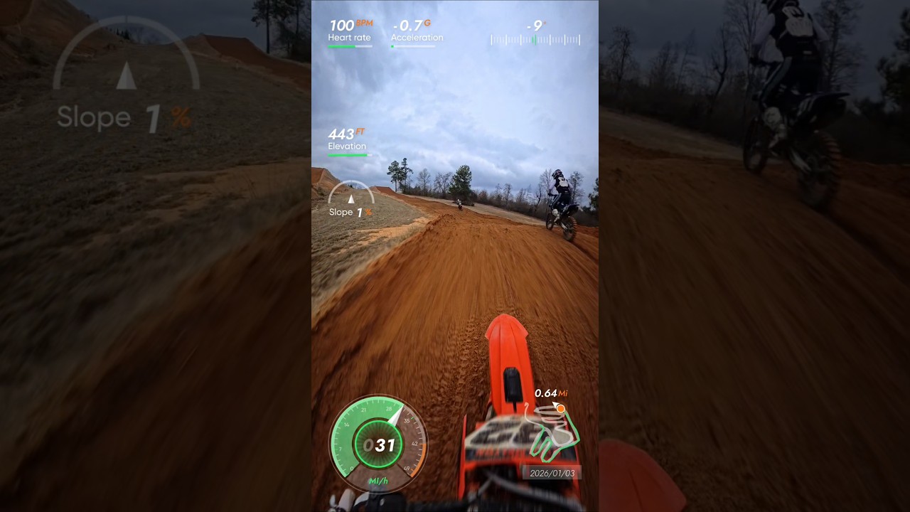 This little uphill triple after the sand at @ClubMX is fun! 🤟