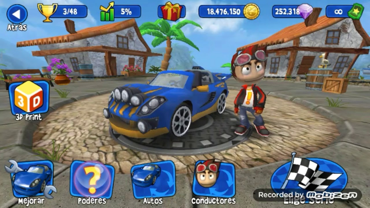 Descargar Beach Buggy Racing_v.1.2.17 hackeado 2020  YouTube