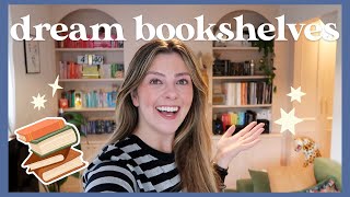 styling my dream bookshelves and a caffeinated catch up