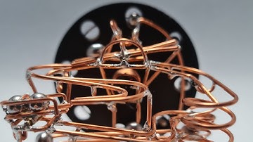 Marble Machine with Two mechanisms, and a Spiral