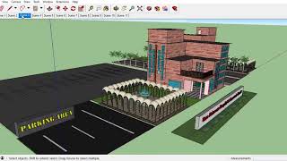 A large Scale Hospital Project Design Exterior using Google Sketchup (it's Dedicated Project)