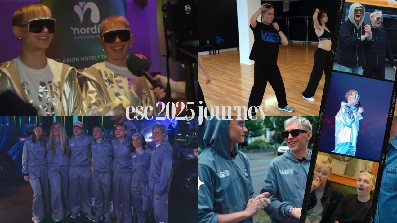 VÆBs ESC 2025 Journey - Bræður í Basel 🇨🇭| Part 1