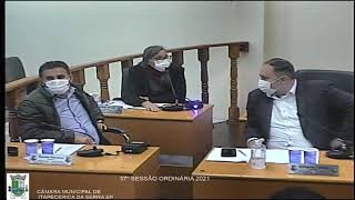 37ª SESSÃO ORDINÁRIA 2021