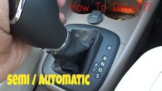 How To Drive An Automatic Car!