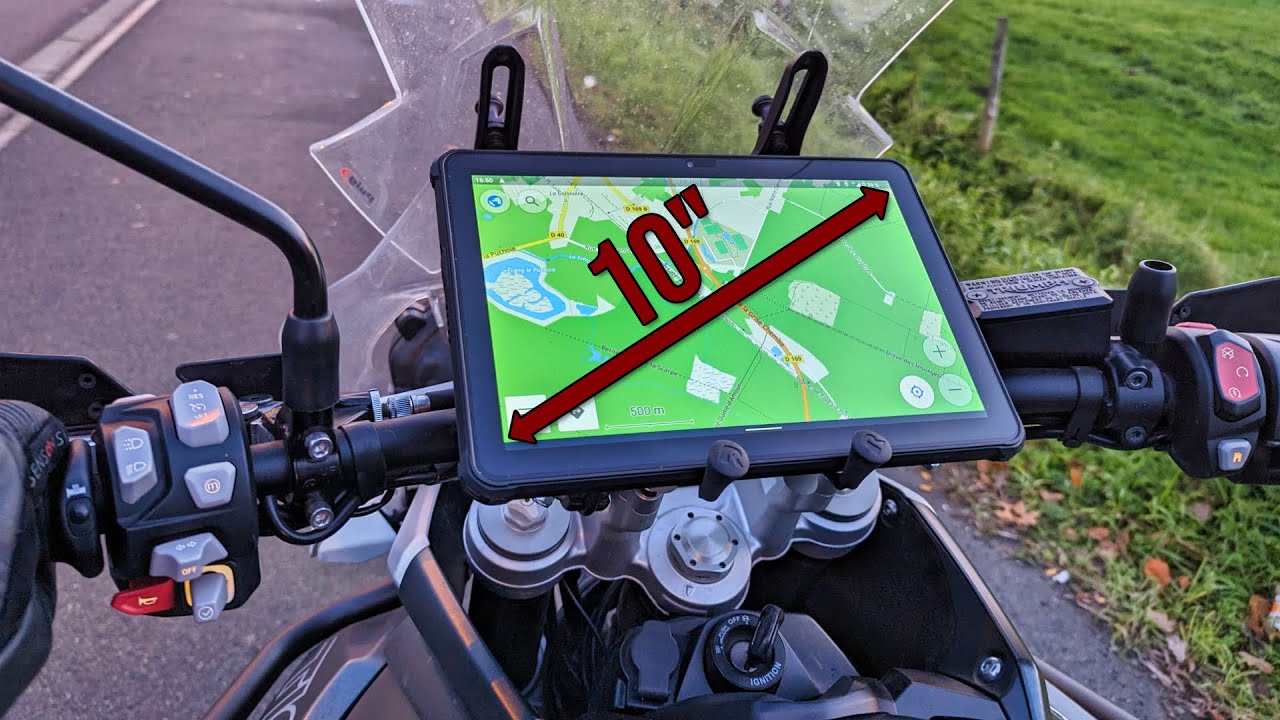 Une tablette 10" à moto : le TOP ou le FLOP ? Test de la tablette Oukitel RT2