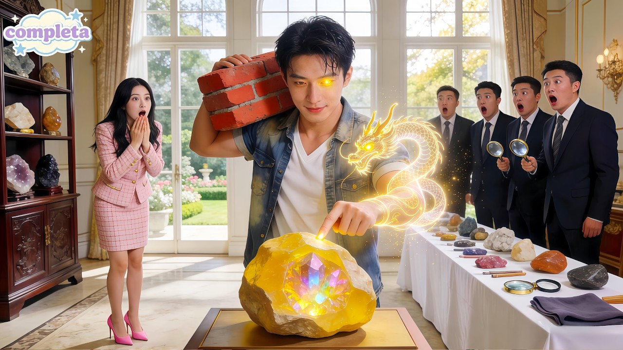 Todos zombam do operário pobre, sem saber que tem olhos de ouro; um dedo rende milhões — choque!