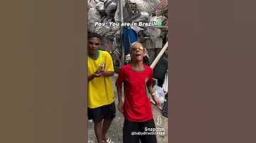 أنت في البرازيل الجانب المظلم للبرازيل جي جي يحضر في بلاصتك 