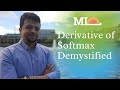 What is the derivative of the Softmax Function?