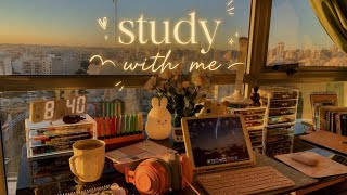 focus with me | peaceful study ambience no distractions, just studying 📚