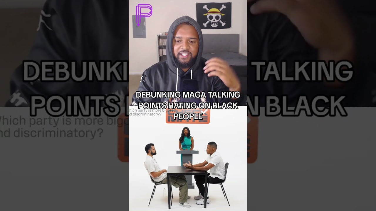 DEBUNKING MAGA TALKING POINTS HATING ON BLACK PEOPLE #jubilee #donaldtrump #PoliticalDebate