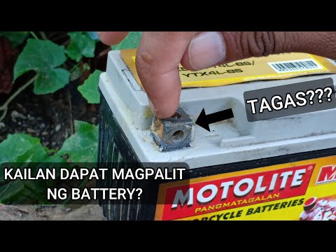 Video: Kailan ko dapat palitan ang baterya ng aking motorsiklo?