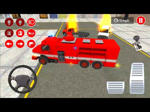 fire truck driving simulator games