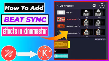 How To Add Beat Sync Effect In Kinemaster | How To Add Halloween Party / Call Me DJ In Kinemaster