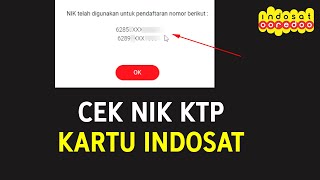 2 Cara Cek Registrasi NIK KTP Kartu IM3 (Indosat Ooredoo) screenshot 2