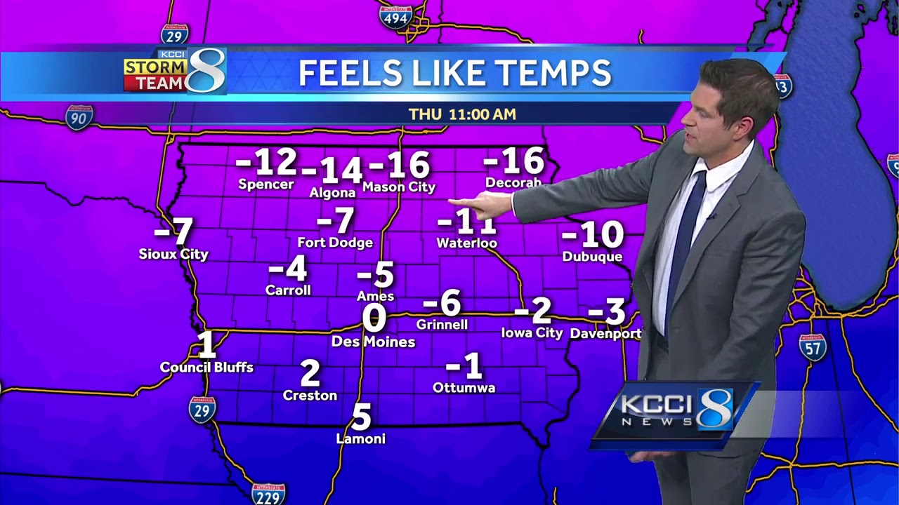 Videocast: Cold and breezy day ahead - YouTube