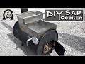 How to Build a DIY Sap Cooker From Scratch