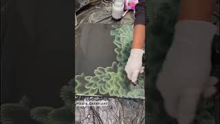 Stunning Chain Pull Technique Using Color Shift Pigments! Fluid Art. Acrylic Pouring.