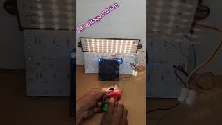 Powerful metal gear motor to power 24V DC fan and 12V LED light #DC fan#LED light#shortvideo