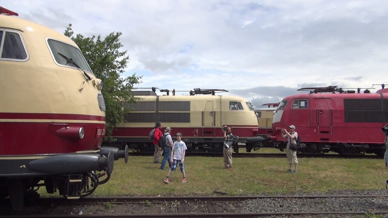 50 Jahre Br 103 | Sommerfest DB Museum Koblenz 2015 (HD)