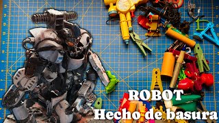 Hice este Robot a partir de basura!