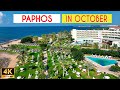 Paphos how hotels and beaches look in october  cyprus