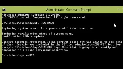 [How To] Fix : Windows Resource Protection found corrupt files