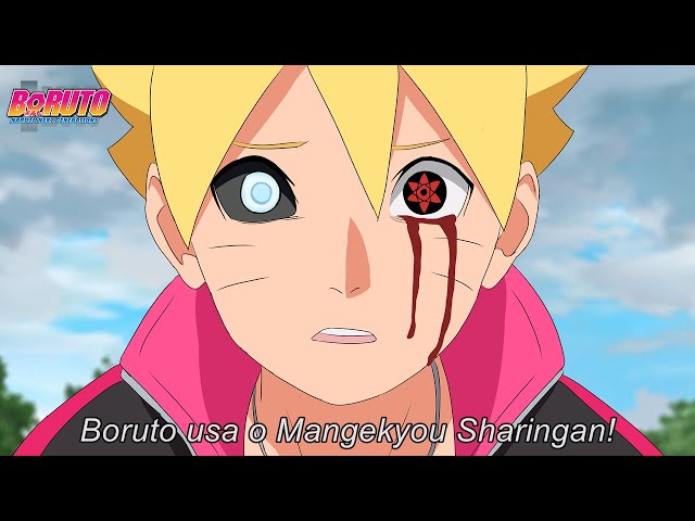 Portal Boruto Brasil on X: Ao ser questionado pela Sarada sobre o Mangekyou  Sharingan, Sasuke se esquivou do assunto, usando a mesma desculpa que ele  ouvia do Itachi, mas mostrou-se um grande