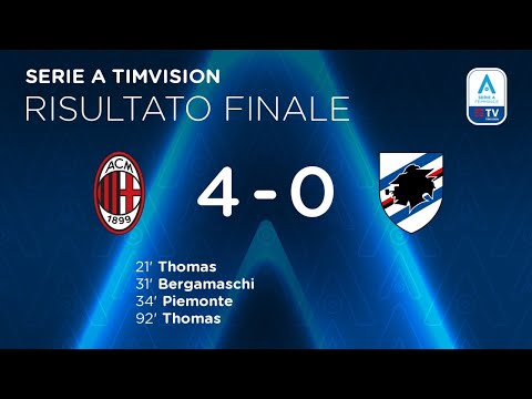 Milan-Sampdoria 4-0 | I cross al bacio di Guagni | Serie A Femminile @TIMVISION 2021/22