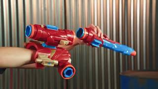 Marvel Avengers Infinity War Iron Man Hasbro Nerf Assembler Gear