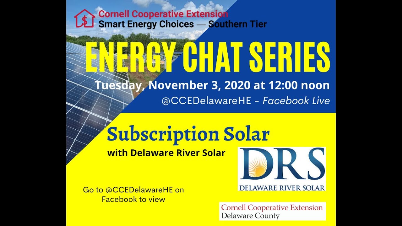 Energy Chat-Delaware River Solar-11-3-20