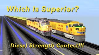 Union Pacific Showdown: DDA40X Vs. GTEL (Viewer’s Request)