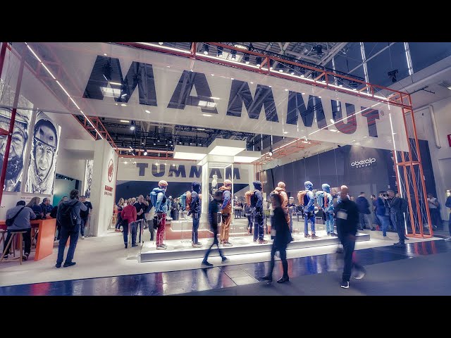 Mammut at ISPO 2020 class=