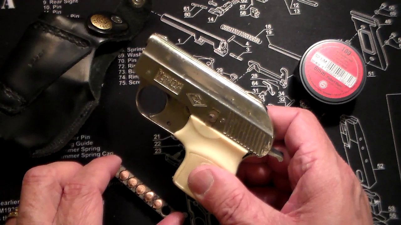 Brevettata Mondial 1900 19 X Tear Gas / Starter Pistol YouTube