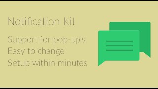 [Release Trailer]Notification Kit