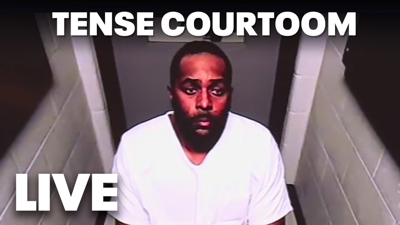 LIVE | Tense moments caught on camera at Sherrone Moore arraignment