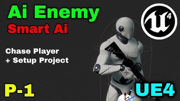 UE4 How To Make Ai Enemy | Unreal Engine Make Ai Enemy | Ai In UE4 #UE4 Unreal Engine Ai Video P-1