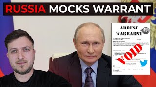 Russia Calls Putin Arrest Warrent Toilet Paper