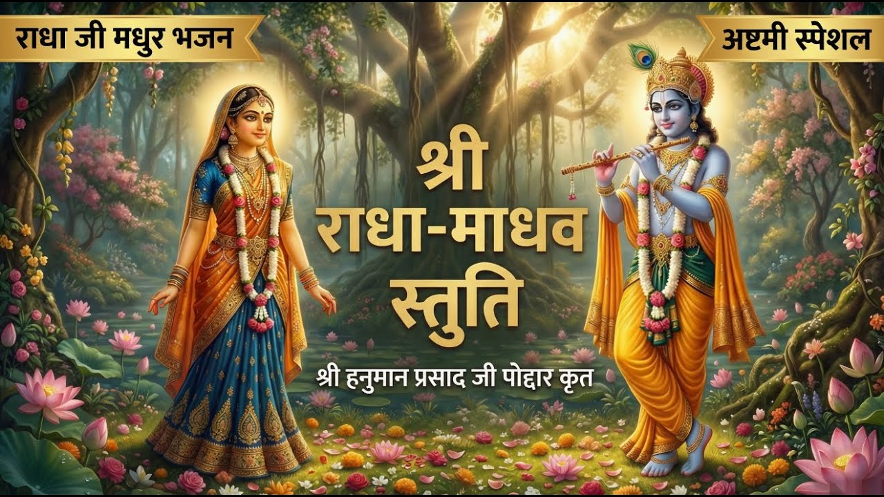 श्री राधा-माधव स्तुति (विनती) | Shri Hanuman Prasad Poddar | Most Powerful Prayer for Devotion