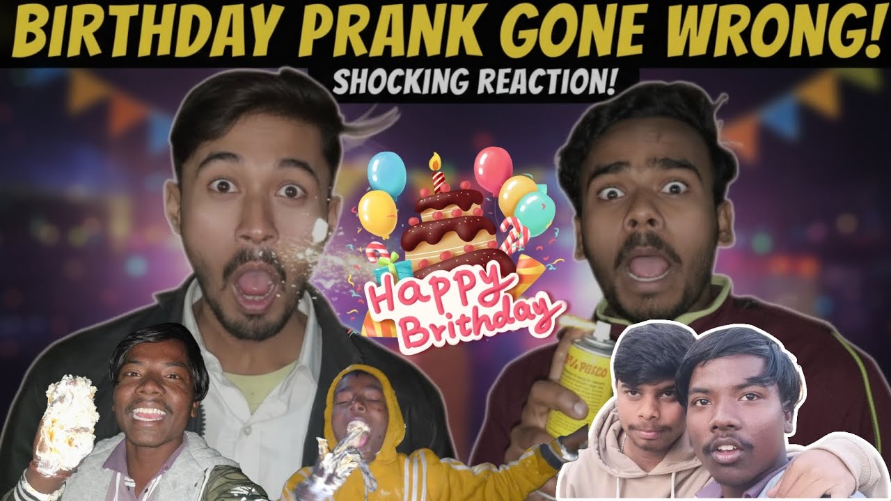 Birthday prank(Day=33)Bhaiya Ka Kya Huwa 😱  