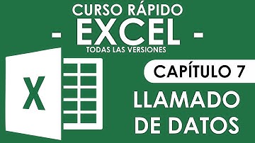 Curso Excel - Capítulo 7, Función BuscarV (Llamado de Datos - Audio Mejorado)