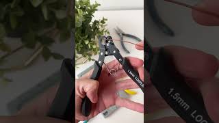 Alicate de un paso Herramienta de bucle. Step Looper Tool #joyeriaartesanal #bisuteriahechaamano