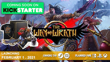 Kickstarter Announcement -The Way of Wrath - RPG - Coming February 1, 2021