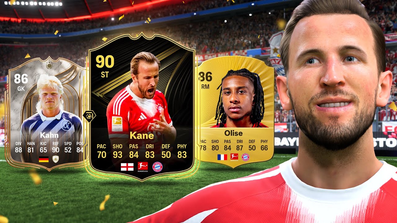 Тройная угроза «Баварии»! 🏆 90 Кейн, 86 Кан и 86 Олисе! Обзоры игроков FC 26