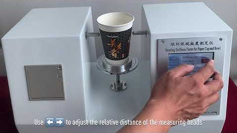 RH-BT10 Bending Stiffness Tester for Paper Cup and Bowl