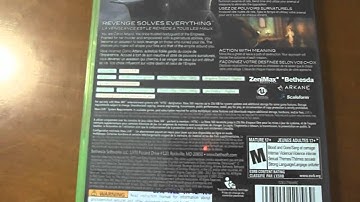 DISHONORED Unboxing (Xbox 360)